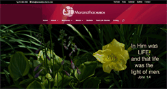 Desktop Screenshot of maranatha-church.com